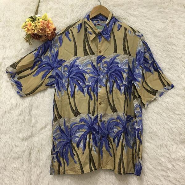 ★reyn spooner★レインスプーナー アロハシャツ【M】ヴィンテージ