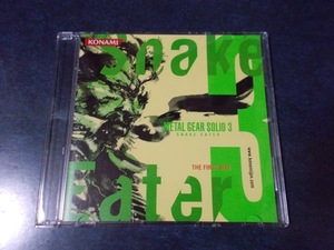 メタルギアソリッド3 予約特典CD「METAL GEAR SOLID 3 SNAKE EATER THE FIRST BITE」 オリジナルカムフラージュ / 日比野則彦 / PS2