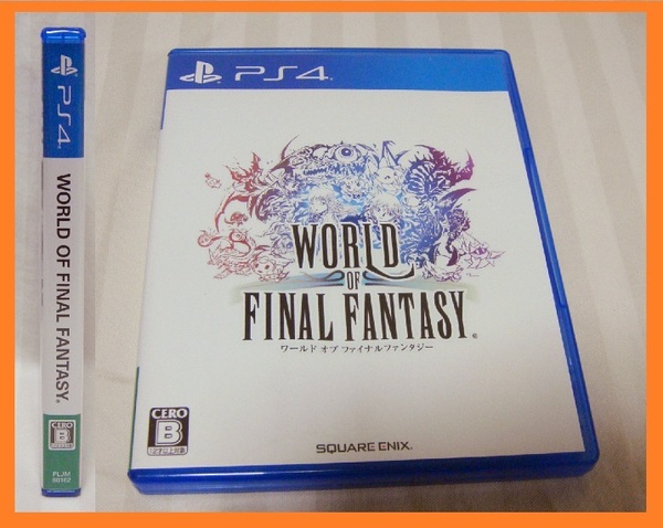 送料無料!盤面美品!読込確認済●WORLD OF FINAL FANTASY ワールド オブ ファイナル ファンタジー