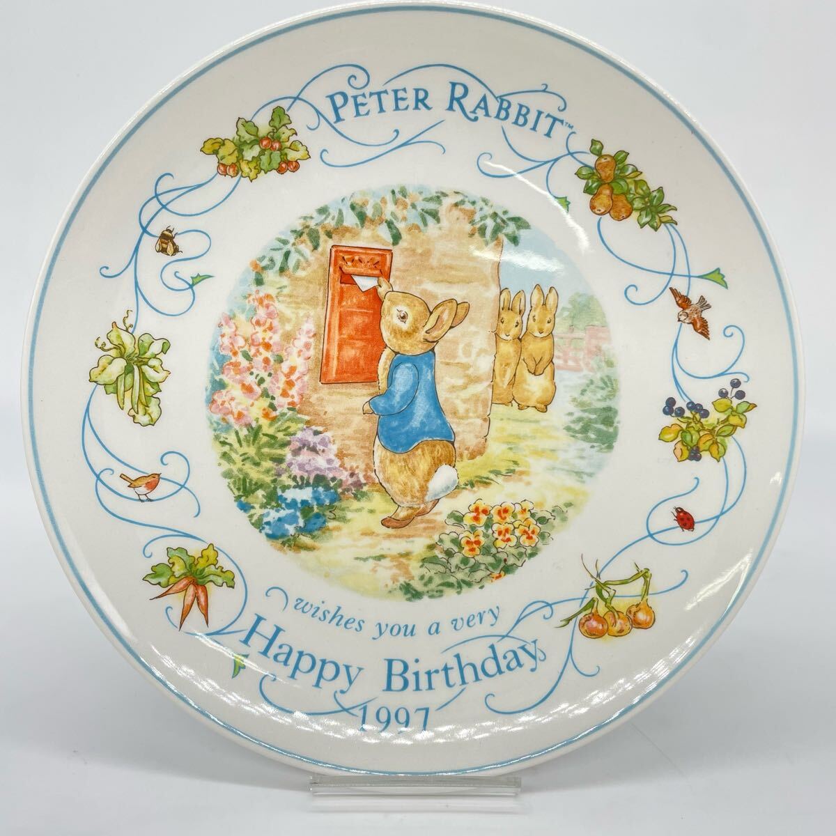 【ウエッジウッド】ピーターラビット　BIRTHDAY プレート　1986年 楽天市場】ウェッジウッド Wedgwood ピーターラビット 1986年 旧