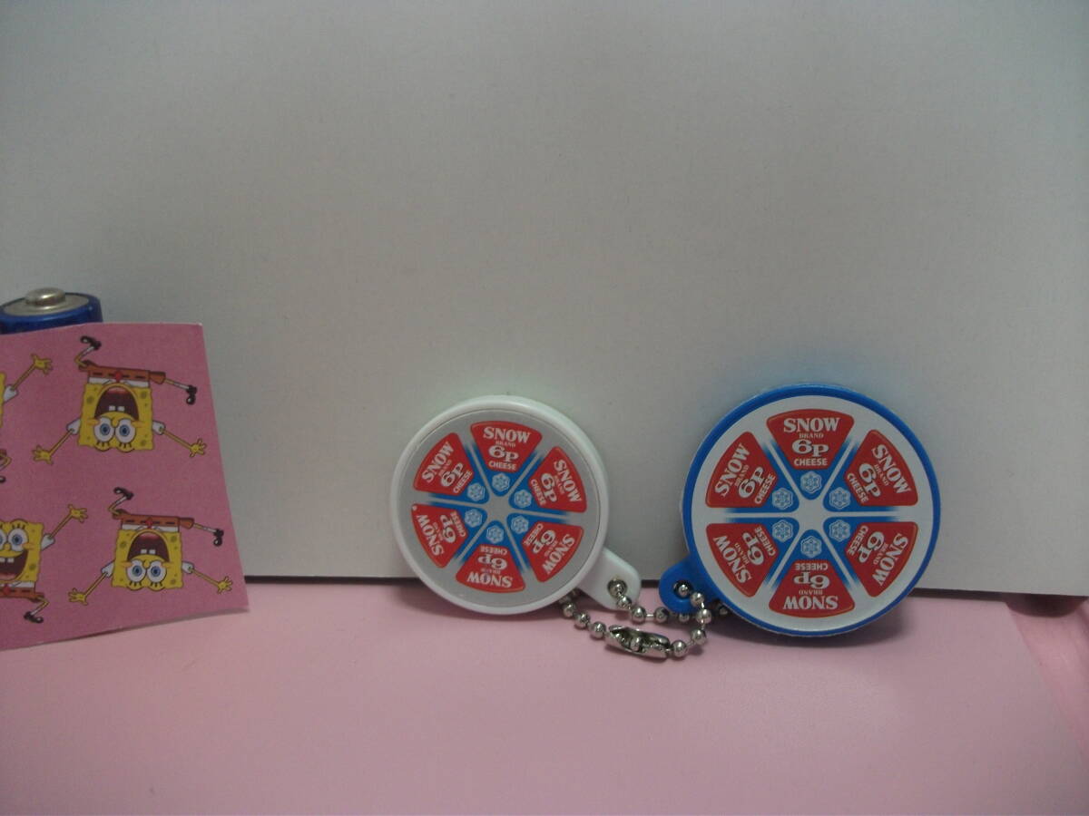 6Pチーズ＊キーホルダー Yahoo!オークション - 雪印 6Pチーズ キーチェーン キーホルダー