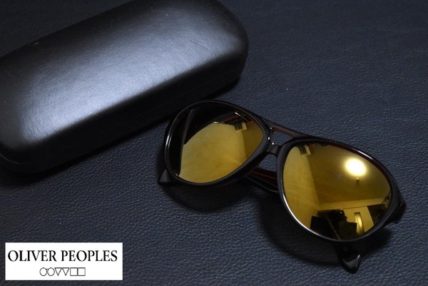 【送料無料】新品 OLIVER PEOPLES Paddock SISYC/GSB オリバーピープルズ ティアドロップ サングラス ミラーレンズ