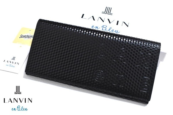 【送料無料】新品 LANVIN en Bleu【ディジョン】長財布 546605 ランバンオンブルー 撥水 牛革