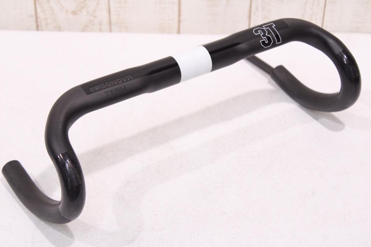 3T ERGONOVA TEAM ドロップハンドル カーボン380mm 美品 Yahoo!オークション -「3t 380mm」(ハンドル) (パーツ)の落札