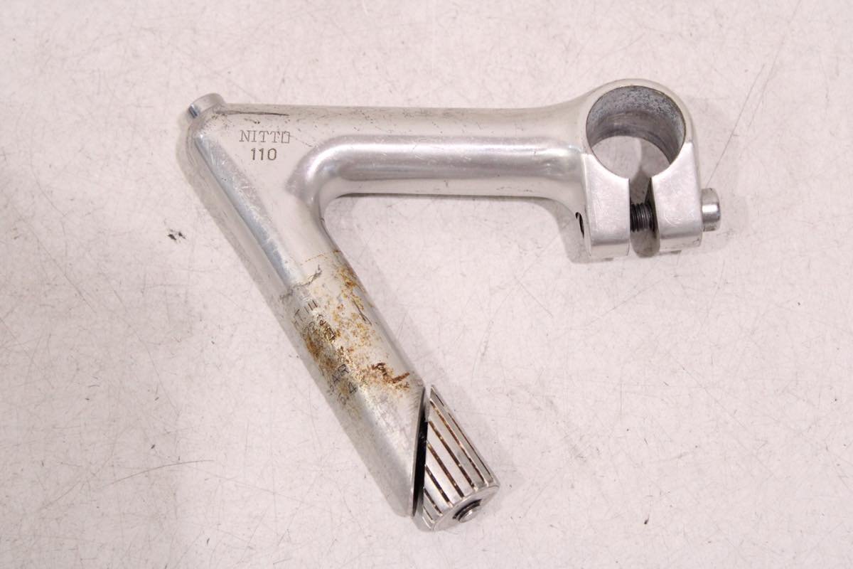 □ NITTO 日東 ステム 110mm＜中古＞ ステム 日東 NITTO UI-75 EX 110mm 28.6/25.4mm - メルカリ