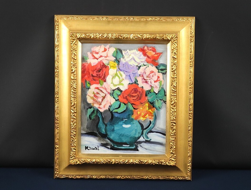 ○⭐︎友薔薇 油彩&アクリル原画 2025年最新】Yahoo!オークション -油彩画バラの中古品・新品・未