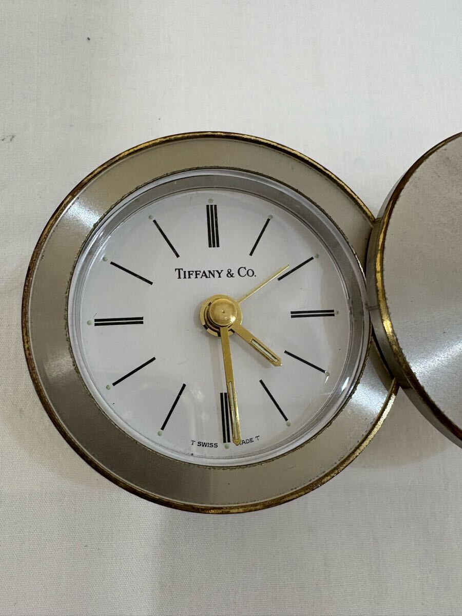 TIFFANY&Co. スイス製 高級卓上時計 クオーツ式 ティファニー　置時計 TIFFANY&Co. スイス製 高級卓上時計 クオーツ式 ティファニー