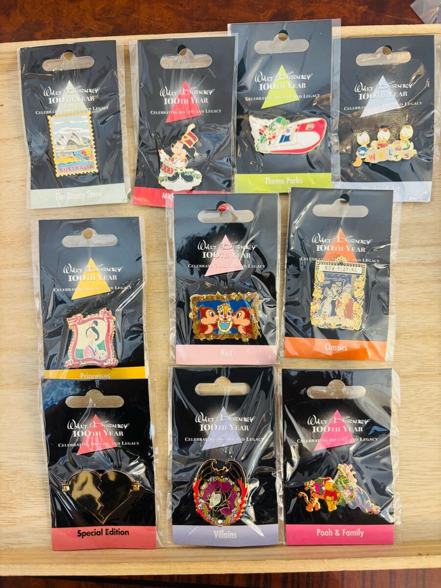 レア/ディズニーストア限定品/ピンバッチ/32個セット/まとめ売り