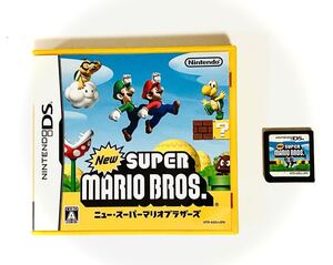 DSソフト 2本 対戦可【ニュー スーパーマリオブラザーズ/マリオ】Newスーパーマリオブラザーズ ミニゲーム有 ニンテンドー DS ソフト