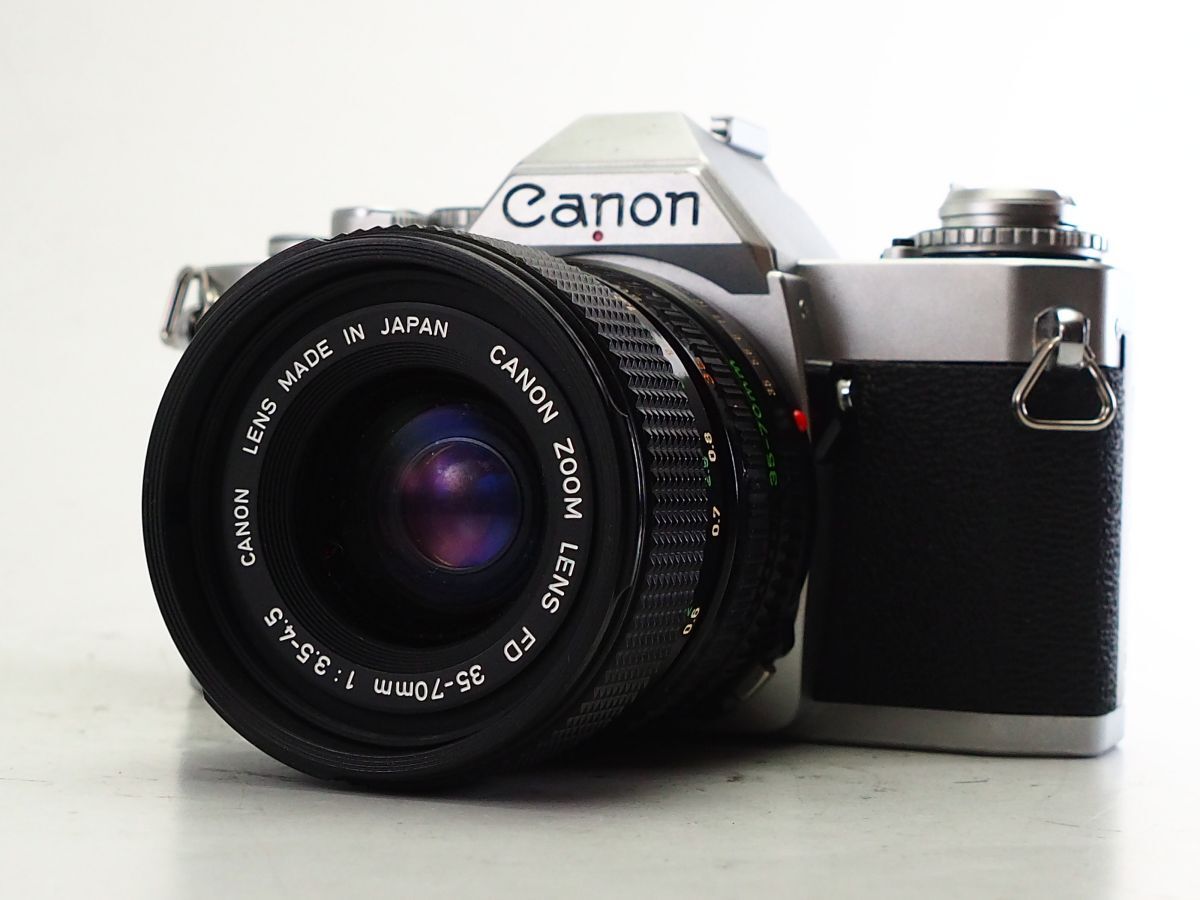 CANON A-1　FD 35-70mm 70-210mm 望遠レンズ　Wレンズ Yahoo!オークション -「canon fd 35 70」の落札相場・落札価格
