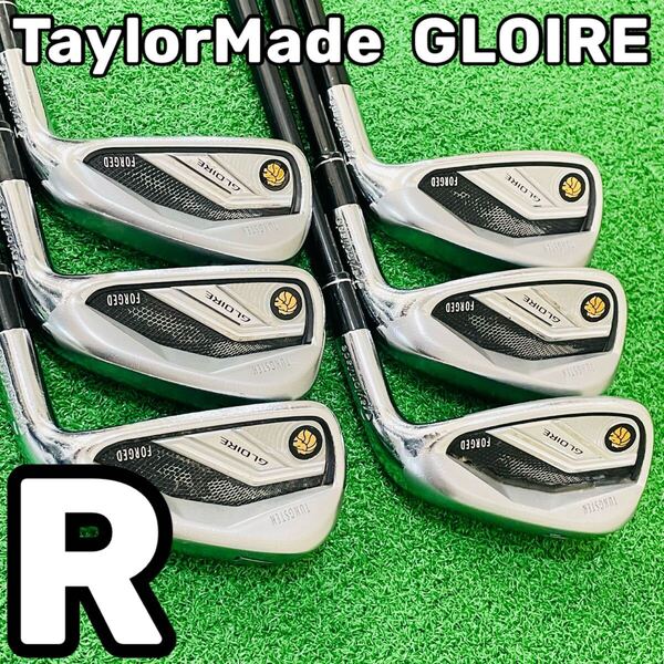 8794 TaylorMade GLOIRE グローレ テーラーメイド GL600i アイアン6本セット 5.6.7.8.9.P メンズ 右利き フレックスR 送料無料 匿名配送