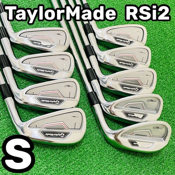 8779 TaylorMade RSi2 テーラーメイド アイアン9本セット メンズ 右利き KBS C-TAPER90 PLUS フレックスS 4.5.6.7.8.9.P.A.S 送料無料