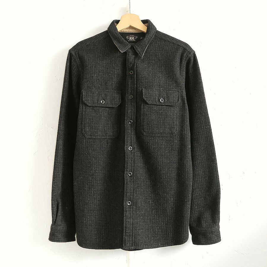 RRL ウールシャツ　Lサイズ looponline_g14829