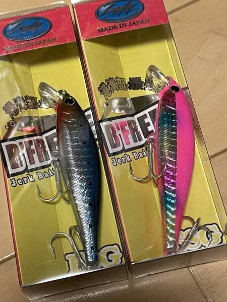 ラッキークラフト▲ビーフリーズ78SB-S▲マイワシ&ピンキーパンチ▲シーバスに▲定価1760円