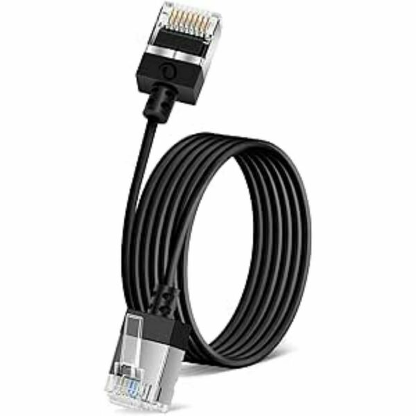 Cat6 イーサネットケーブル 1M 極細 スリム RJ45 Cat6a LAN