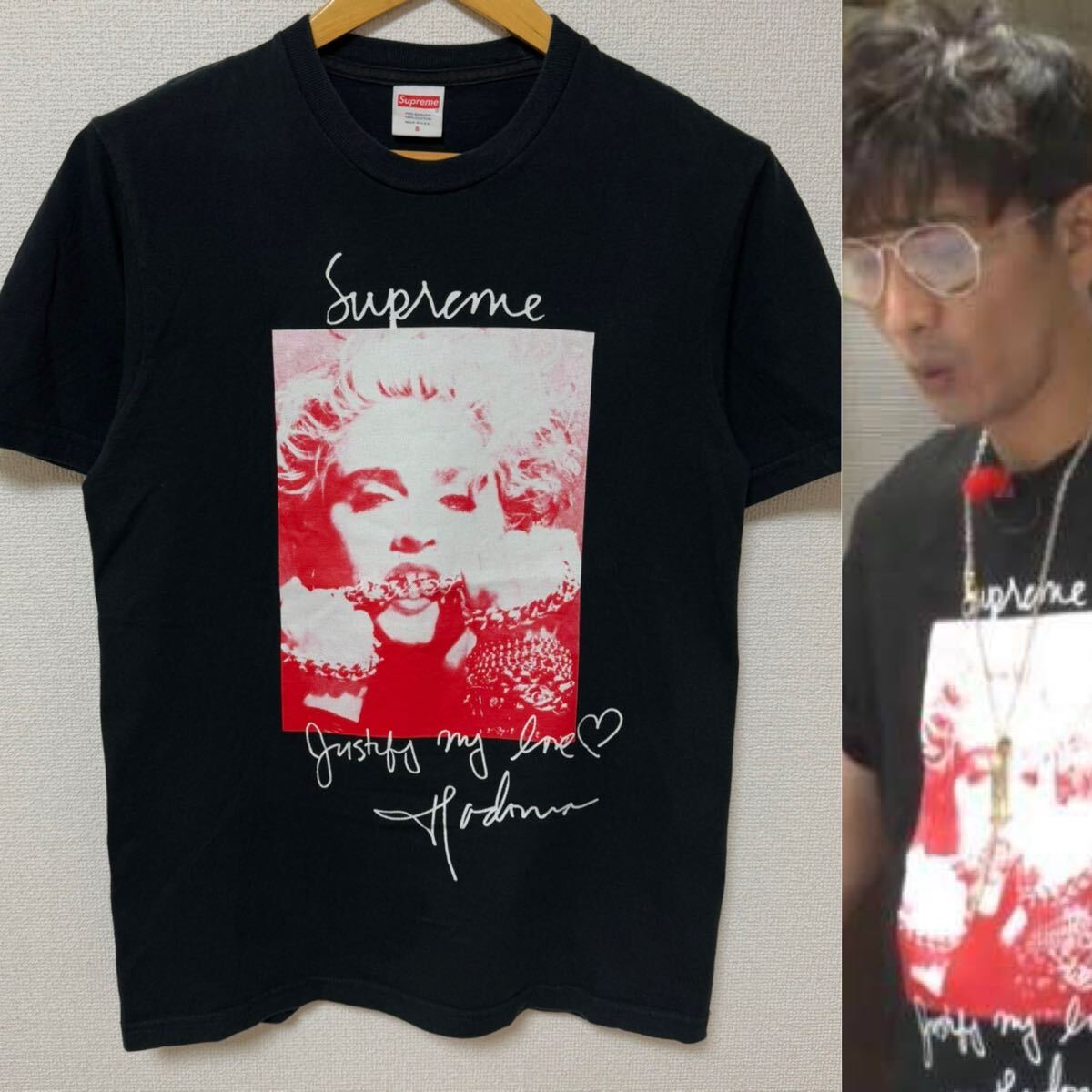 キムタク着 SUPREME シュプリーム 23ss アーチロゴ ブラウンTシャツ Yahoo!オークション -「キムタク supreme」(半袖Tシャツ