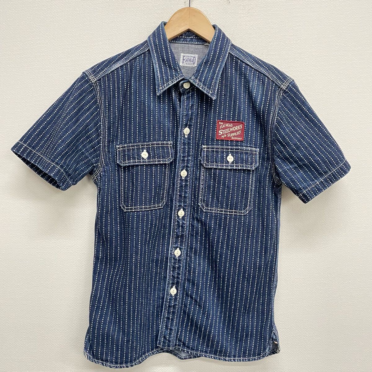 フラットヘッド ワークシャツ 40 2025年最新】Yahoo!オークション -フラットヘッド40の中古品