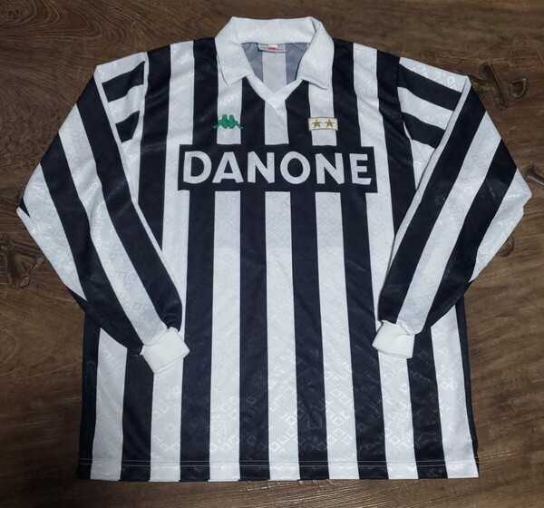 値下交渉 1992-94 UEFA CUP優勝 ユベントス Kappa #10 長袖 MADE IN ITALY 検) 93 1993 JUVENTUS FC BAGGIO L/S Ballon d'Or バッジョ Y2K