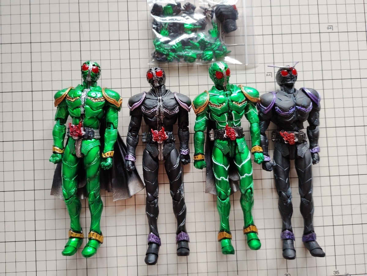 【最終価格】仮面ライダーW フィギュア6点セット Yahoo!オークション -「仮面ライダーw セット」の落札相場・落札価格