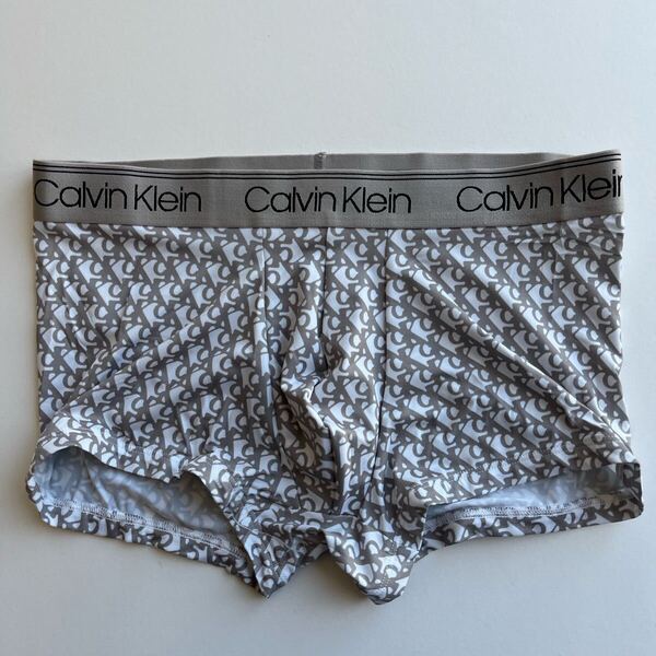 Calvin klein カルバンクライン ローライズボクサー M(S) マルチ ナイロンストレッチ ボクサーパンツ メンズパンツ 男性インナー
