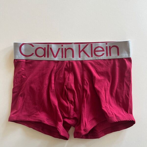 【訳あり品】Calvin klein カルバンクライン メンズボクサー M(S) ライトレッドピンク ボクサーパンツ メンズパンツ 男性インナー