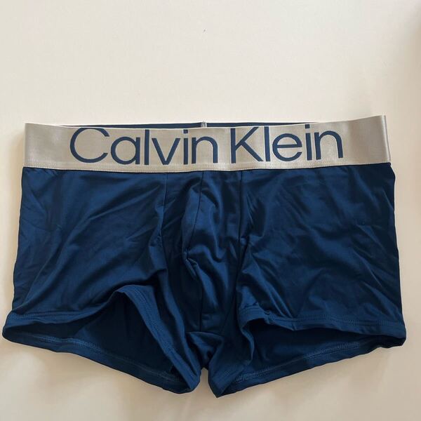 Calvin klein カルバンクライン ローライズボクサー L(M) ネイビー ナイロンストレッチ ボクサーパンツ メンズパンツ メンズインナー