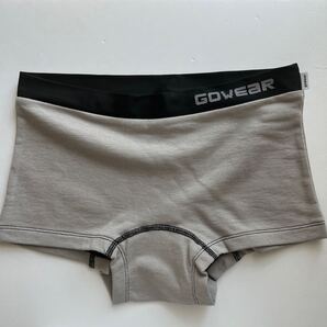 【訳あり品】【サンプル品】 gowear メンズローライズスウェットボクサー M グレーベージュ ボクサーパンツ ボクサーショーツ 男性下着