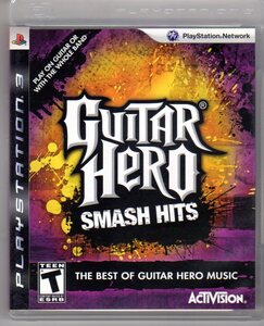 PS3◆北米版 guitar hero smashu hits ギターヒーロー スマッシュヒット