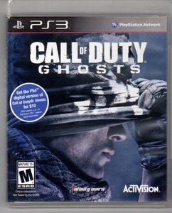 PS3◆北米版 CALL OF DUTY GHOSTS コールオブデューティー ゴースト