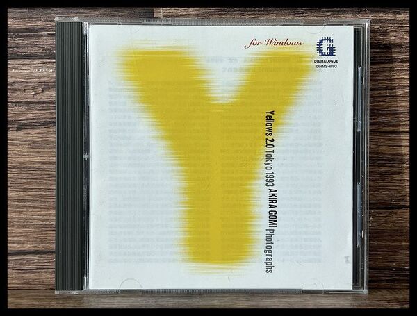 送料無料 G② RH44 YELLOWS 2.0 Tokyo 1993 for Windows AKIRA GOMI 五味 彬 Photographs DIGITALOGUE DHMS-W03 CD-ROM デジタル 写真集