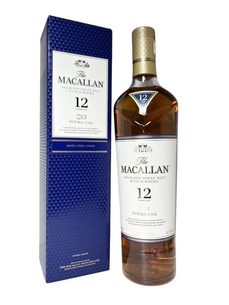 【送料無料!!】未開栓 MACALLAN マッカラン 12年 シェリーオークカスク ウイスキー モルト 40% 700ml 箱付き