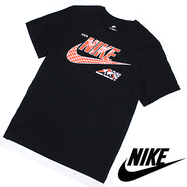 送料無料▼新品 2XLサイズ NIKE AS M NSW TEE SOLE RALLY FS ナイキ スウッシュプリント メンズ Tシャツ グラフィック ブラック HQ0849-010