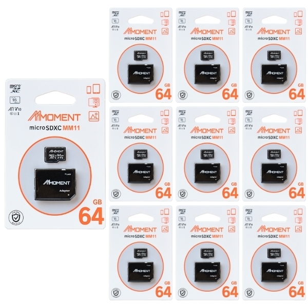 10枚セット microSDカード 64GB Nintendo Switch対応 台湾製高品質 UHS-I A1 MM11-64GB microSDXC マイクロSD
