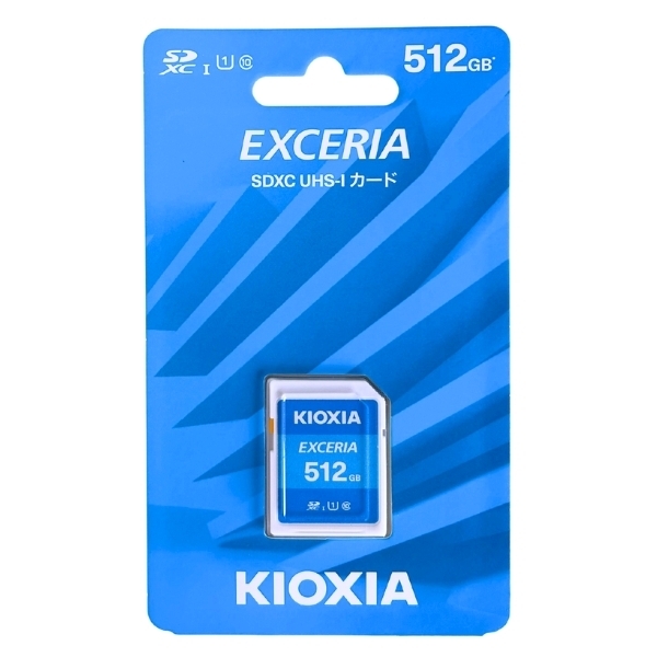 SDXCカード 512GB 日本製キオクシア KLNEA512G UHS-I Class10 東芝メモリ SD