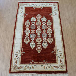 163×97cm パキスタン手織りギャッベ