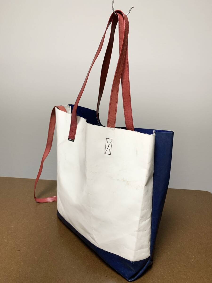 【廃盤】FREITAG フライターグCOOPER トートバッグ ホワイト Yahoo!オークション -「フライターグ freitag トート