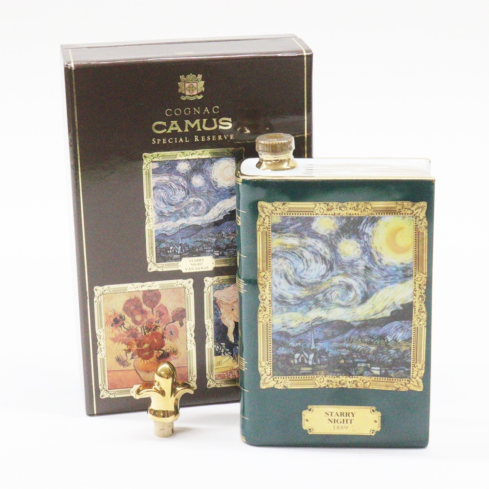 【古酒/未開栓】カミュ CAMUS コニャック 5本セット 陶器ブック型ほか Yahoo!オークション -「カミュ ブック 350」(カミュ
