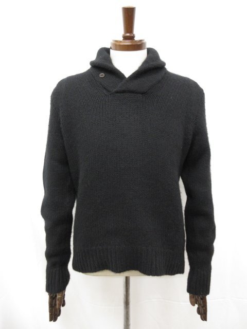 未使用級 ラルフローレンパープルレーベル ニット カシミヤ100% ドッキング 三越伊勢丹 | RALPH LAUREN PURPLE LABEL/ラルフローレン