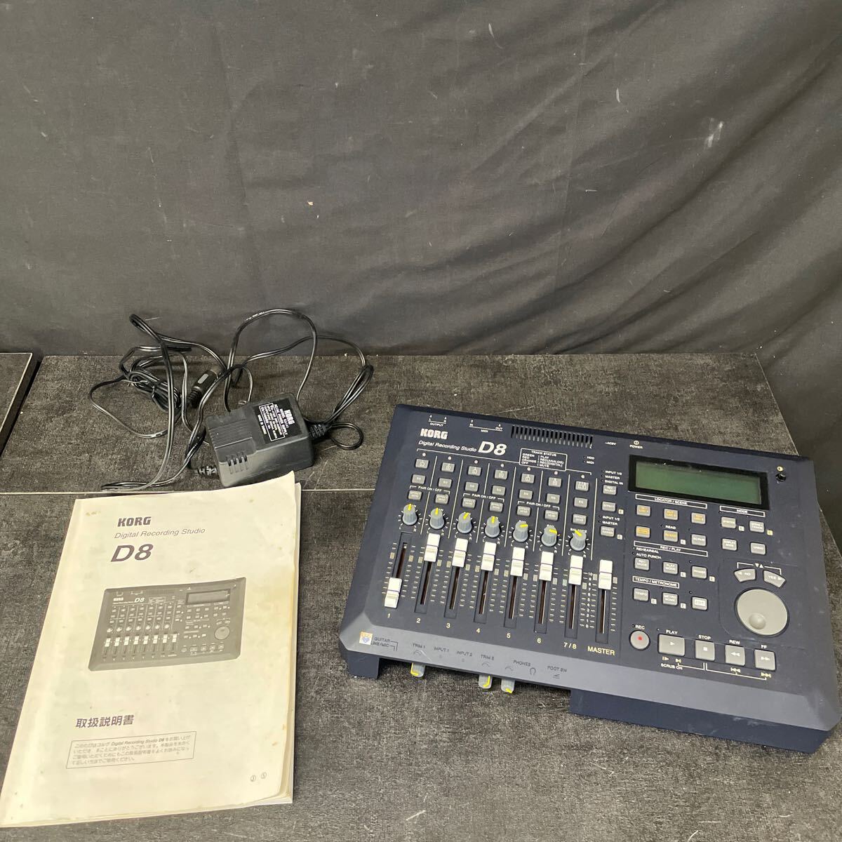 KORG D8 ハードディスク・レコーダー マルチトラック KORG Korg D8 マルチトラックレコーダー コルグ -e023