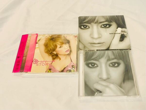 浜崎あゆみ AYUMI HAMASAKI BEST MY STORY CD 2枚 中古 avex trax A song for ×× Trust Who... Fly high ベスト
