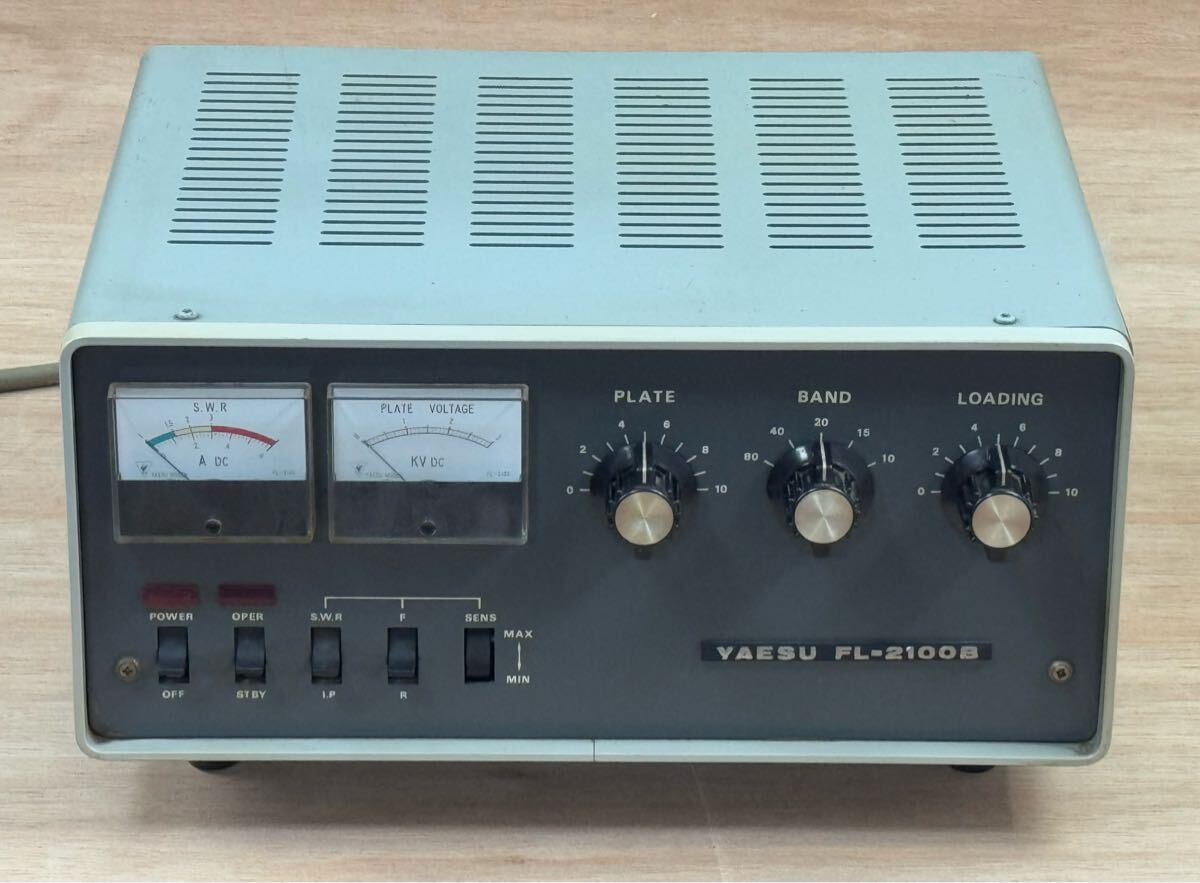 ヤエス FL-2100B HF用 リニアアンプ ブースター アマチュア無線 無線 Yahoo!オークション -「fl-2100b」(アマチュア無線) の落札相場
