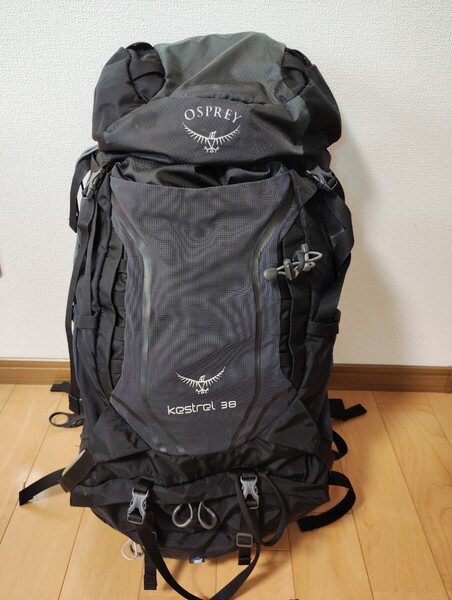 OSPREY オスプレー ケストレル 38 サイズML バックパック リュック ザック used