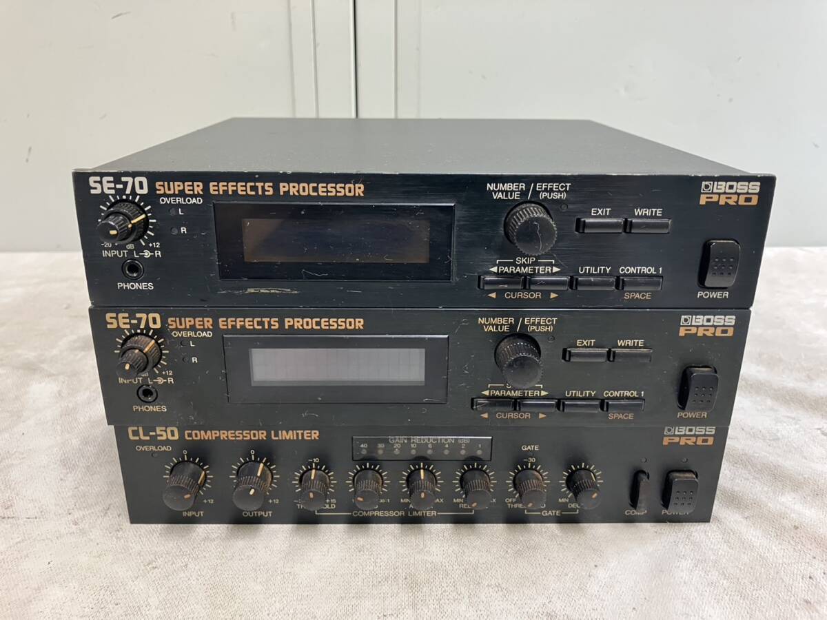 BOSS CL-50 RGE-10 セット販売 ラックマウント エフェクター Yahoo!オークション -「boss cl-50」の落札相場・落札価格