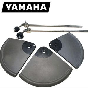 ヤマハ DTXPRESS ドラムパッド 3枚セット PCY80S 取付金具付き