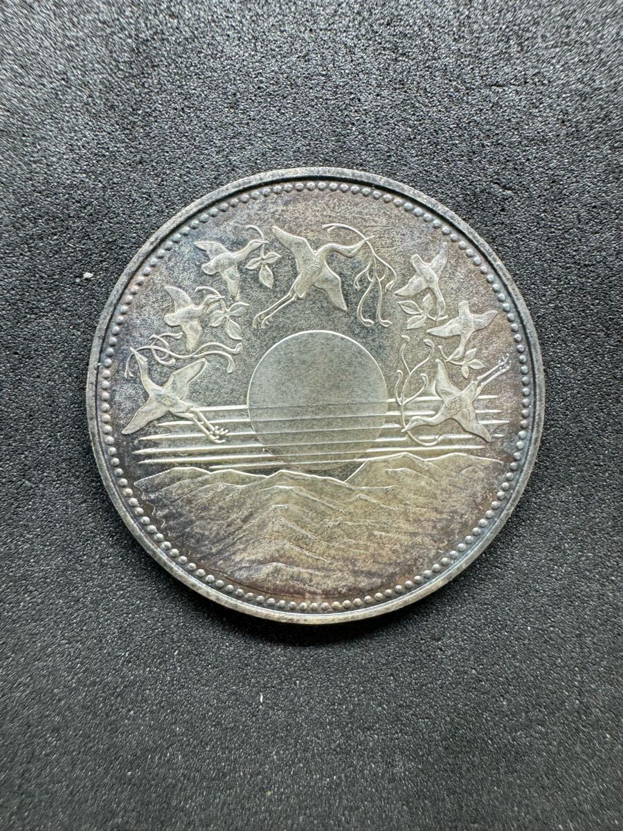 銀貨　1万　皇陛下御在位60年記念硬貨　1万　新品未開封 2025年最新】天皇陛下御在位60年記念 1万円銀貨の人気アイテム