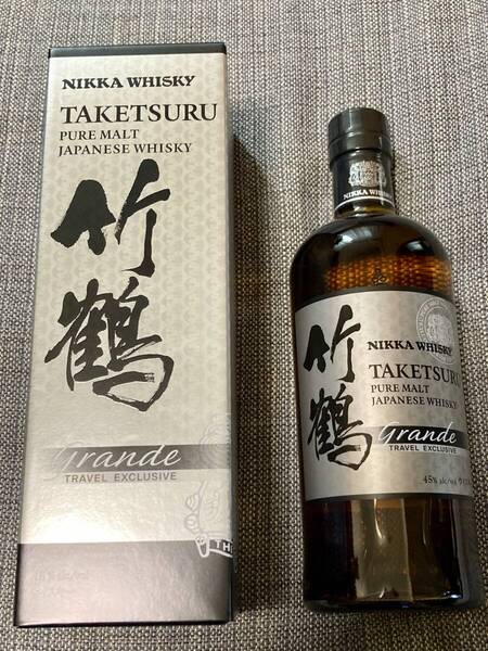 数量限定販売 竹鶴グランデ 免税店限定 ニッカウイスキー TAKETSURU grande 700ml NIKKA 竹鶴ピュアモルト