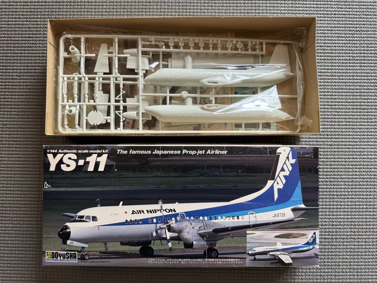 エアーニッポン ANK YS-11 プラモデル 組み立てキット Yahoo!オークション -「ank ys-11」の落札相場・落札価格