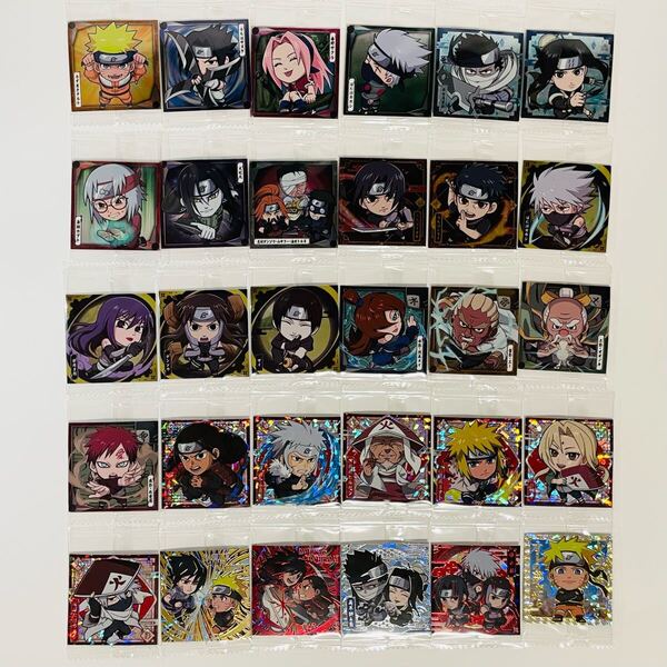 希少★NARUTO 忍界シールウエハース 3弾 ナルト 全30種 コンプ