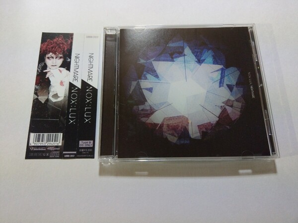CD NIGHTMARE ナイトメア【NOX:LUX Type B】 ケースにキズあり