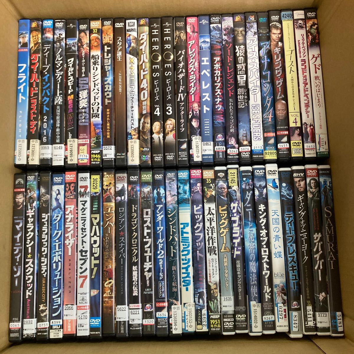 洋画DVDコレクション 20枚セット Yahoo!オークション -「スピード4」(DVD) の落札相場・落札価格
